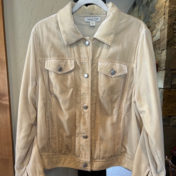 Velvet Jacket by Coldwater Creek L - Picture 1 of 9